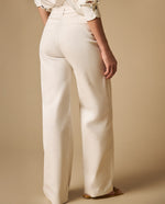 Pantalón wide leg con cordón ajustable para mujer - Crudo 34_631H020_CRU111001_6