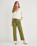 Pantalón tipo cuero para mujer - Verde 34_632F002_VER176333_0