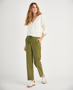 Pantalón tipo cuero para mujer - Verde 34_632F002_VER176333_6