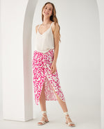 Falda midi estampada para mujer - Rosa 34_642F002_ROS172034_6