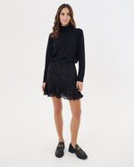 Falda corta con boleros para mujer - Negro 34_642F069_NEG193713_6