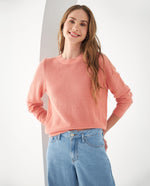 Buzo tejido clásico para mujer - Rosa 34_661F200_ROS112511_0