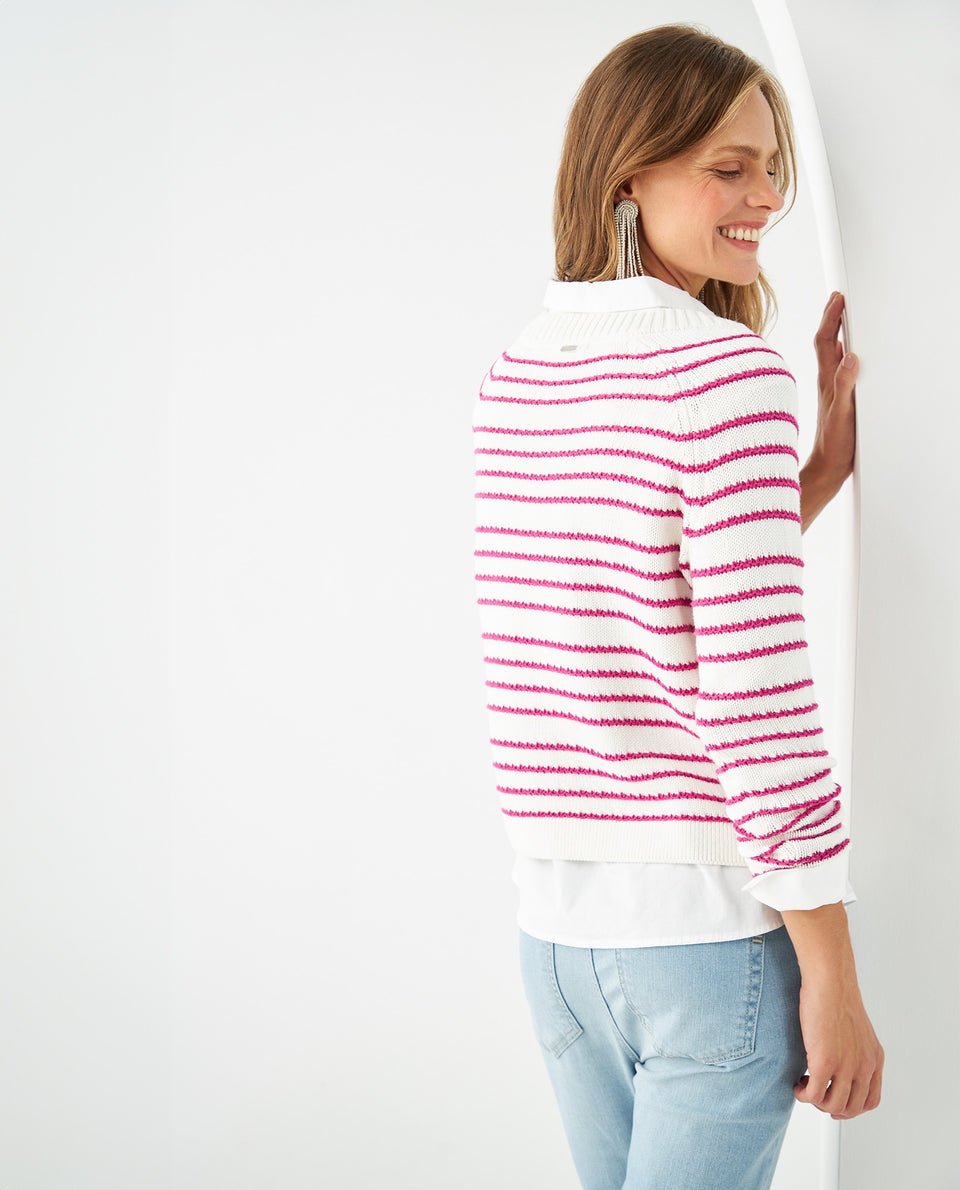 Suéter tejido para mujer - Crudo 34_661F205_CRU111001_4