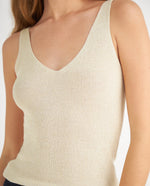 Camisa con escote en V para mujer - Amarillo 34_669F201_AMA140760_3