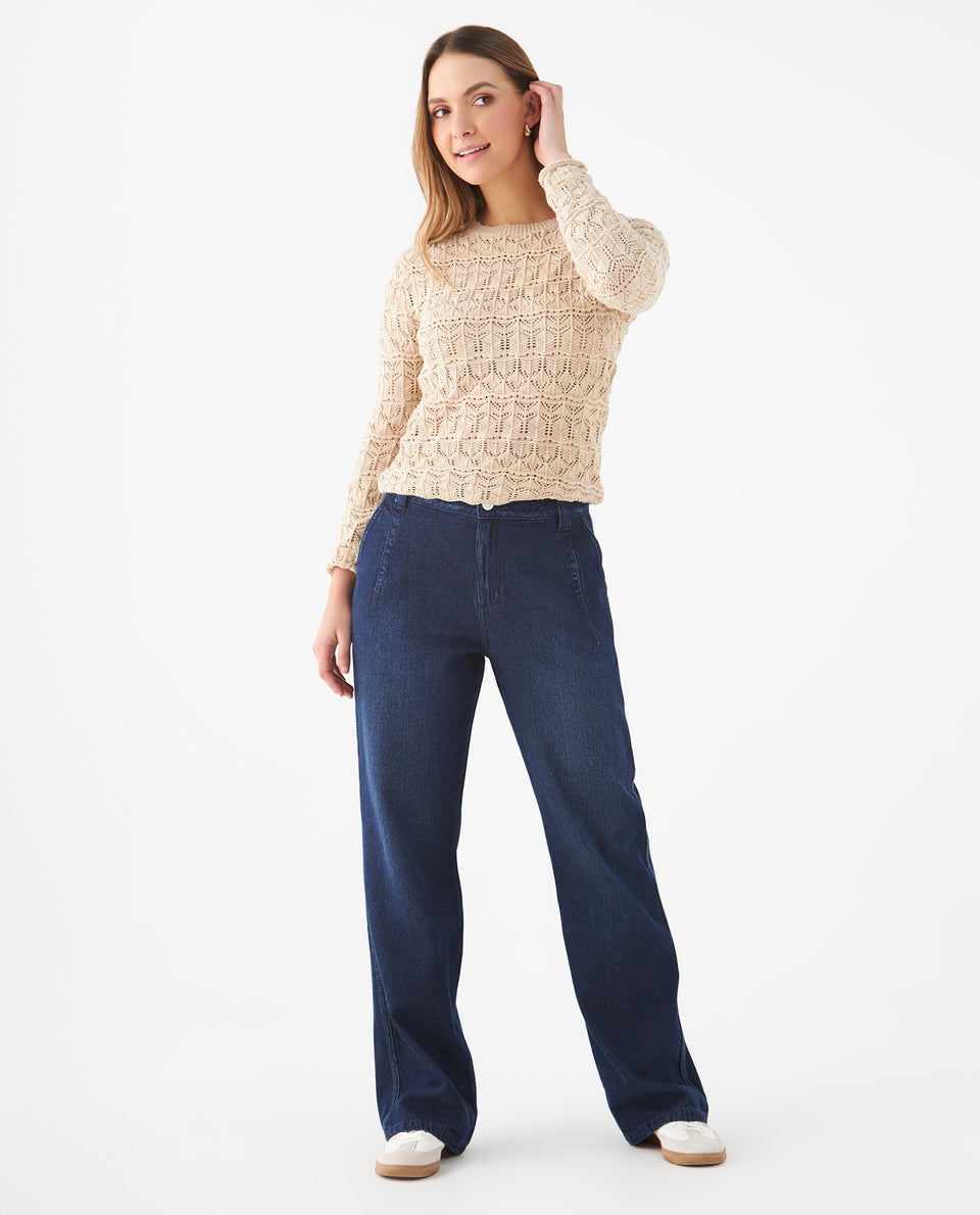 Buzo tejido para mujer - Crudo 34_669F213_CRU111001_7