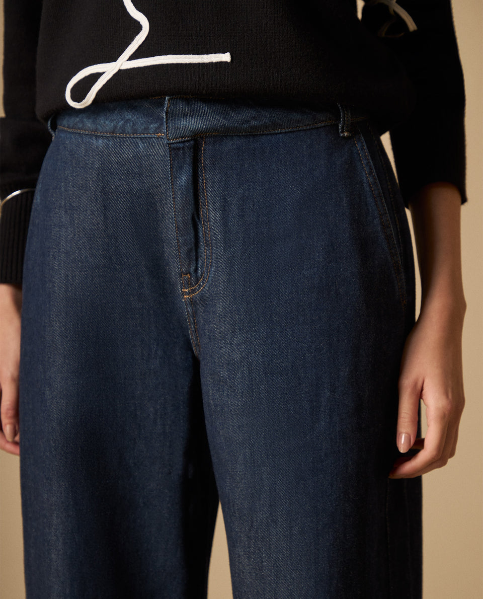 Jean Wide Leg Tiro Alto para Mujer - Azul 34_671H004_AZU193924_4