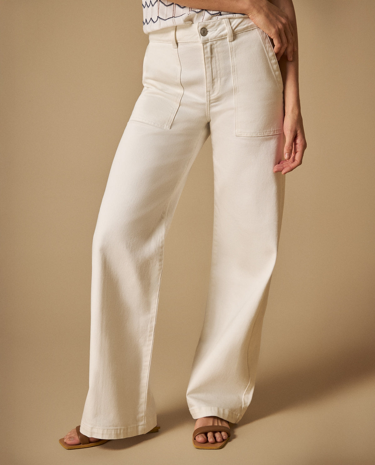 Pantalón wide leg talle alto para mujer - Blanco 34_671H030_BLA110601_3