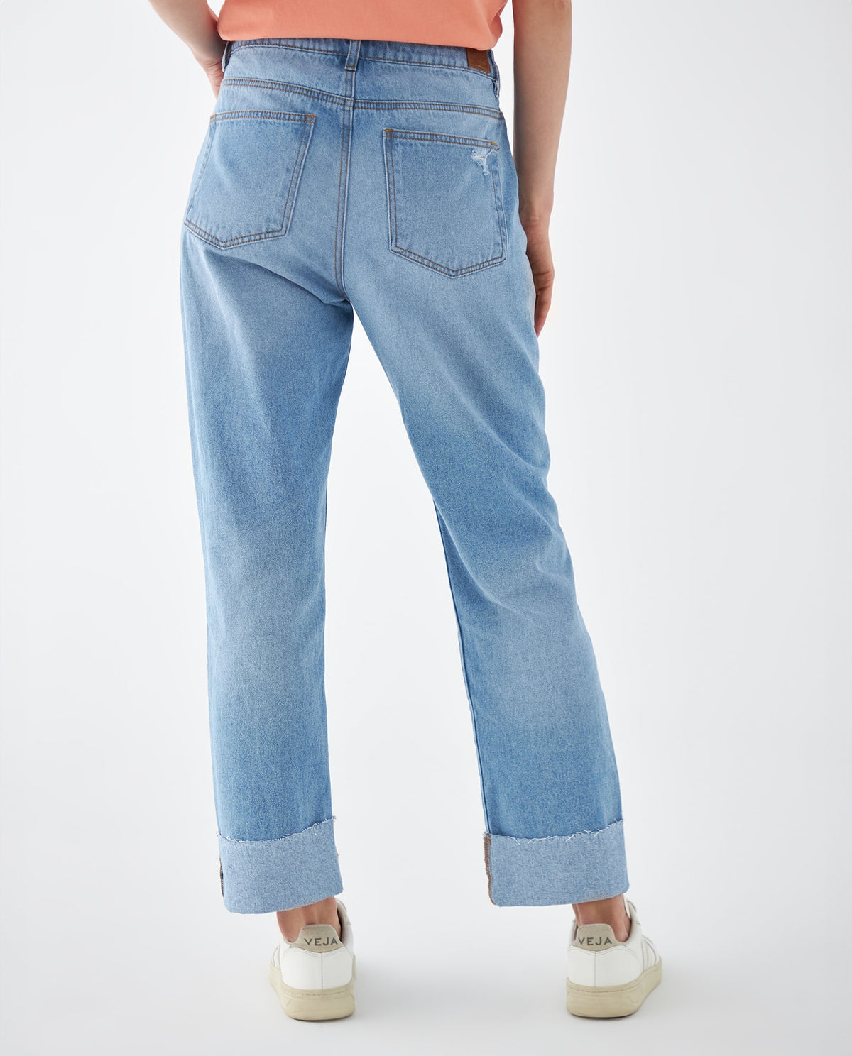 Jean con ajuste cruzado para mujer - Azul 34_672F013_AZU174027_4