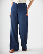 Jean Wide Leg pretina elástica posterior para mujer - Azul 34_679F021_AZU193933_3