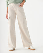 Jean Cargo tono claro para mujer - Crudo 34_679F022_CRU110110_3