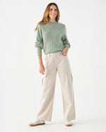 Jean Cargo tono claro para mujer - Crudo 34_679F022_CRU110110_6