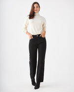 Jean Relaxed black denim para mujer - Negro 34_679F029_NEG193909_0