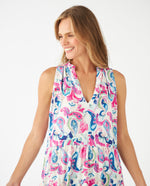 Vestido largo estampado para mujer - Rosa 34_691F003_ROS182328_3