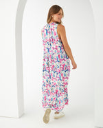 Vestido largo estampado para mujer - Rosa 34_691F003_ROS182328_5