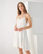 Vestido con apliques decorativos - Crudo 34_692F007_CRU110602_3