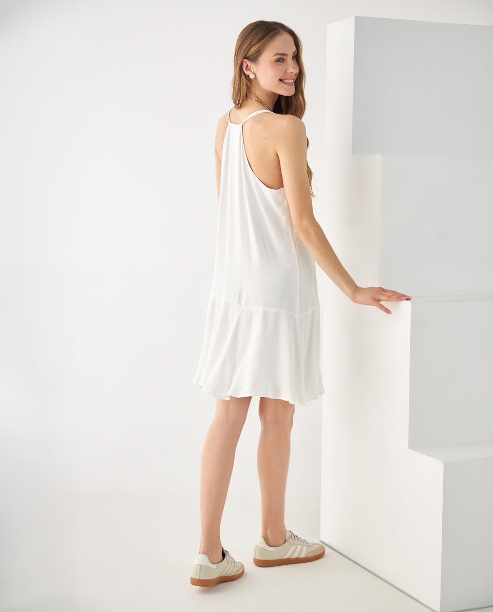 Vestido con apliques decorativos - Crudo 34_692F007_CRU110602_4