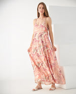 Vestido de tela fluida para mujer - Rosa 34_692F009_ROS161632_0