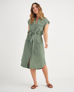Vestido manga sisa para mujer - Verde 34_699F000_VER176212_6